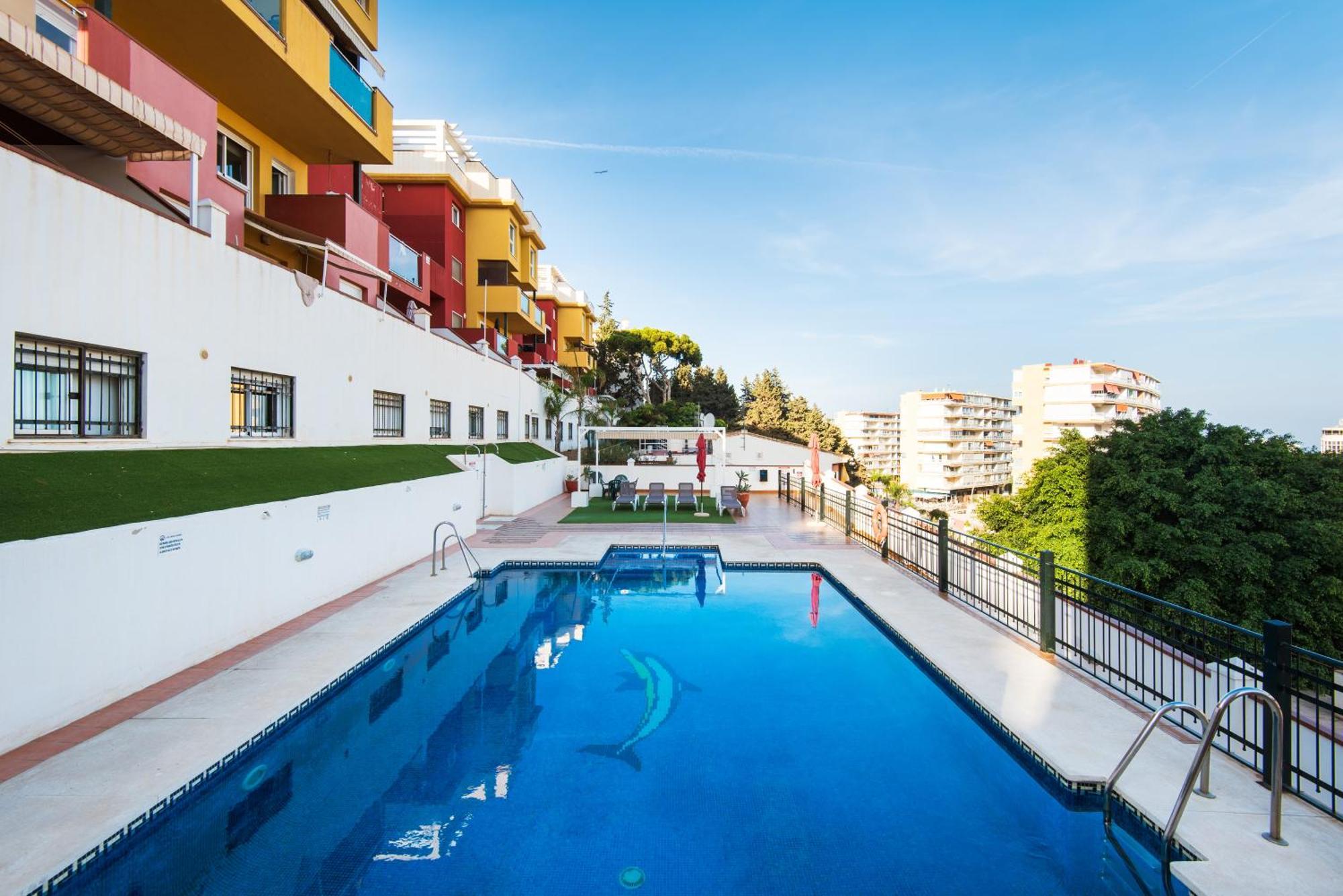 Sea View And 350M To The Beach Torremolinos Bagian luar foto
