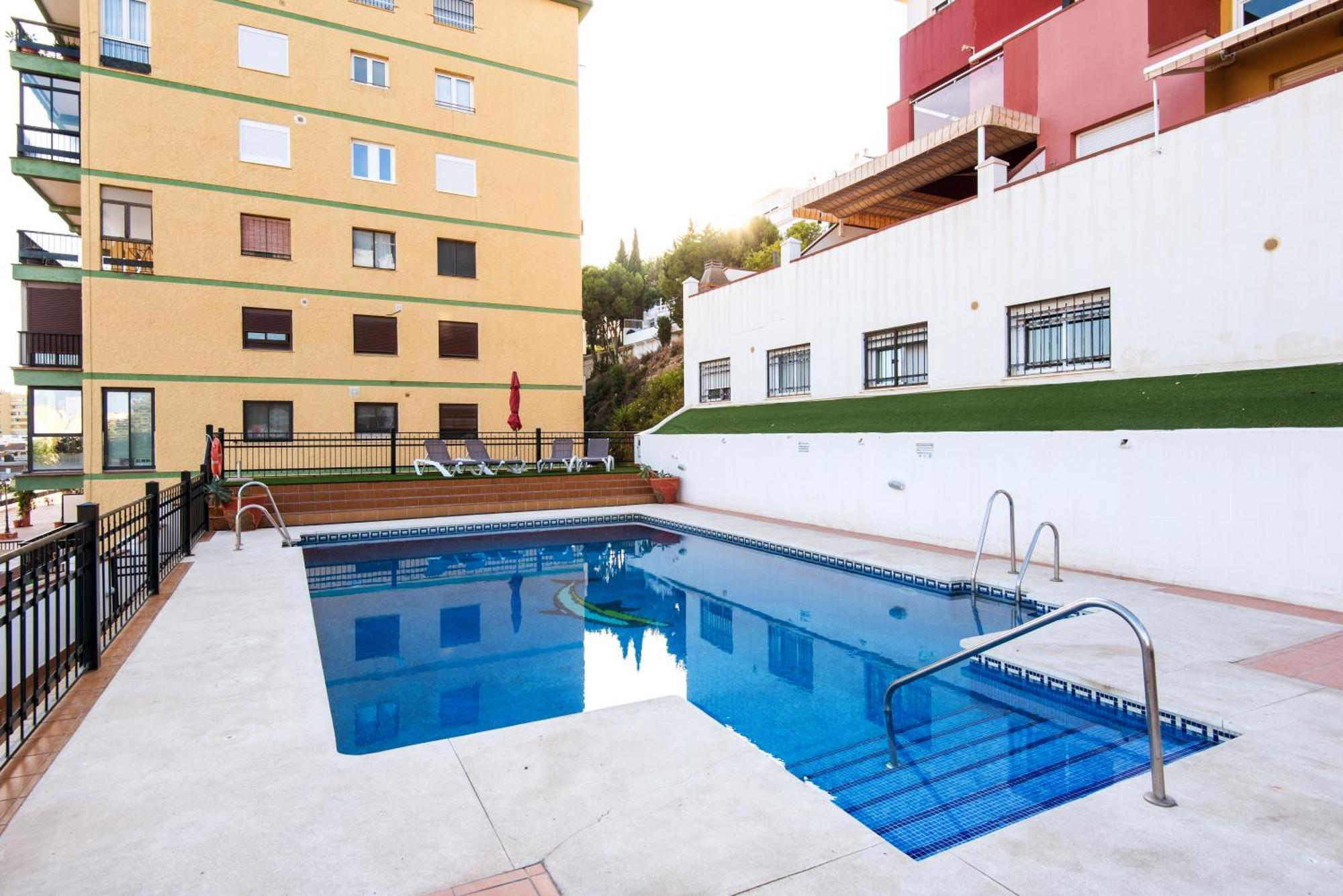 Sea View And 350M To The Beach Torremolinos Bagian luar foto