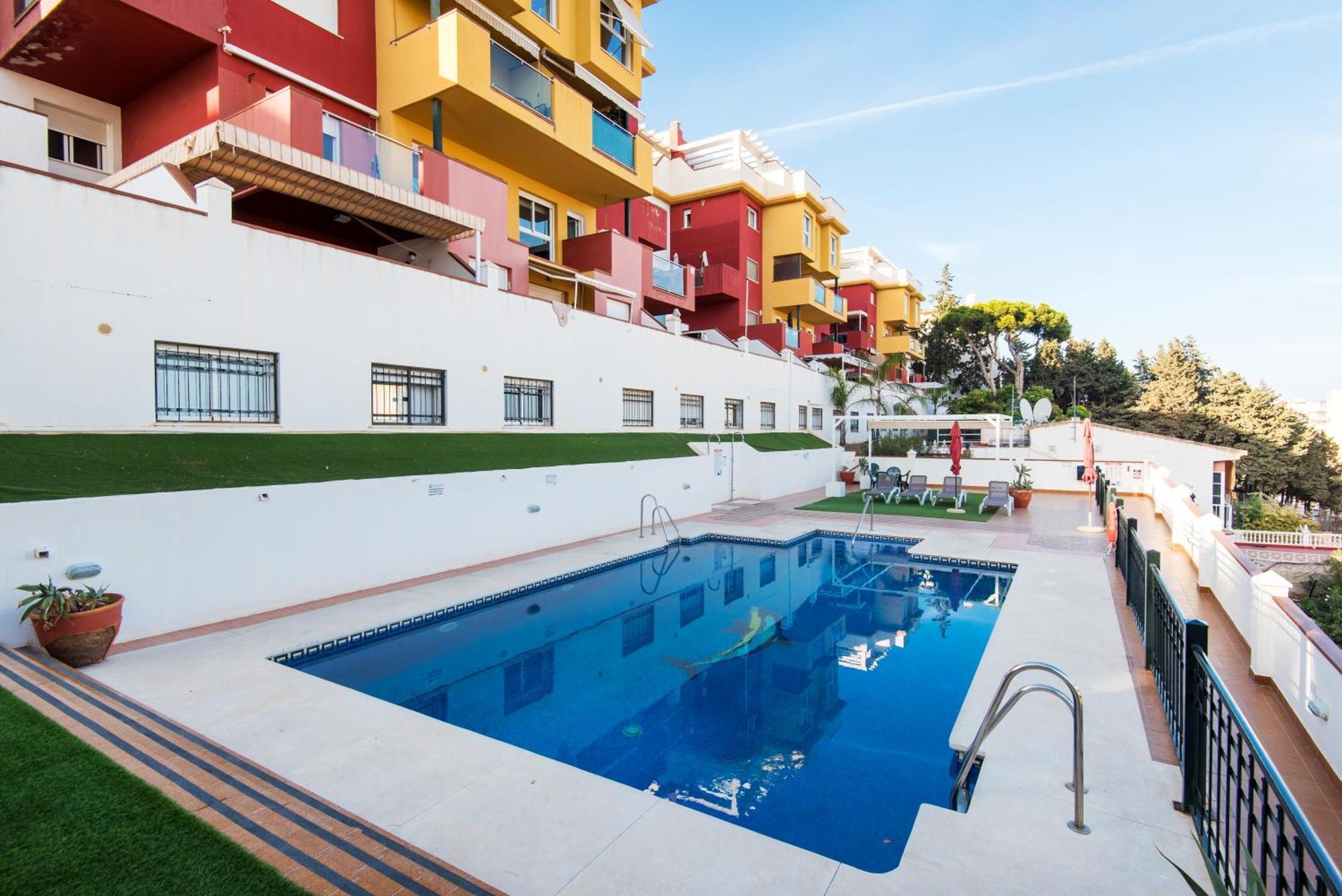 Sea View And 350M To The Beach Torremolinos Bagian luar foto
