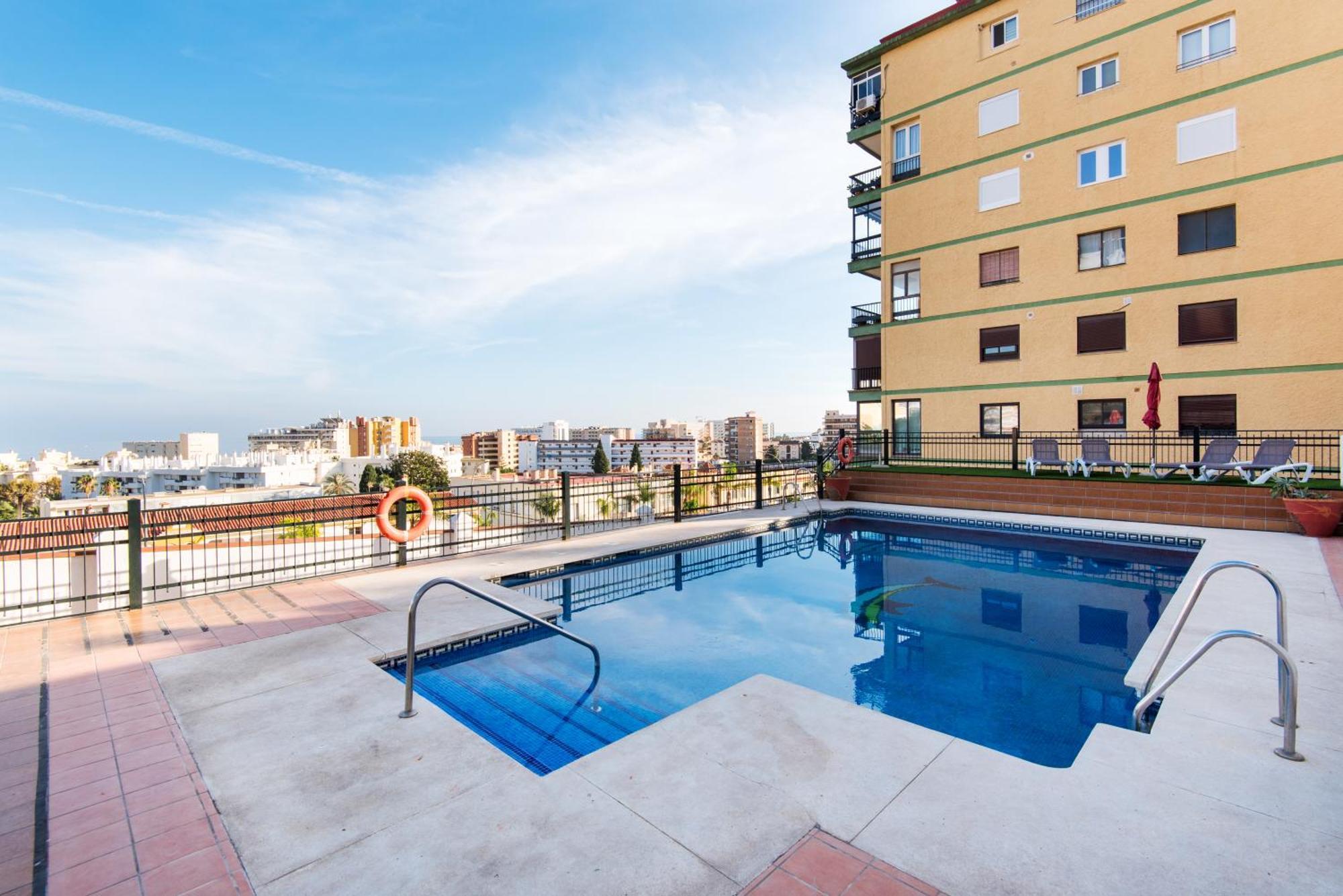 Sea View And 350M To The Beach Torremolinos Bagian luar foto